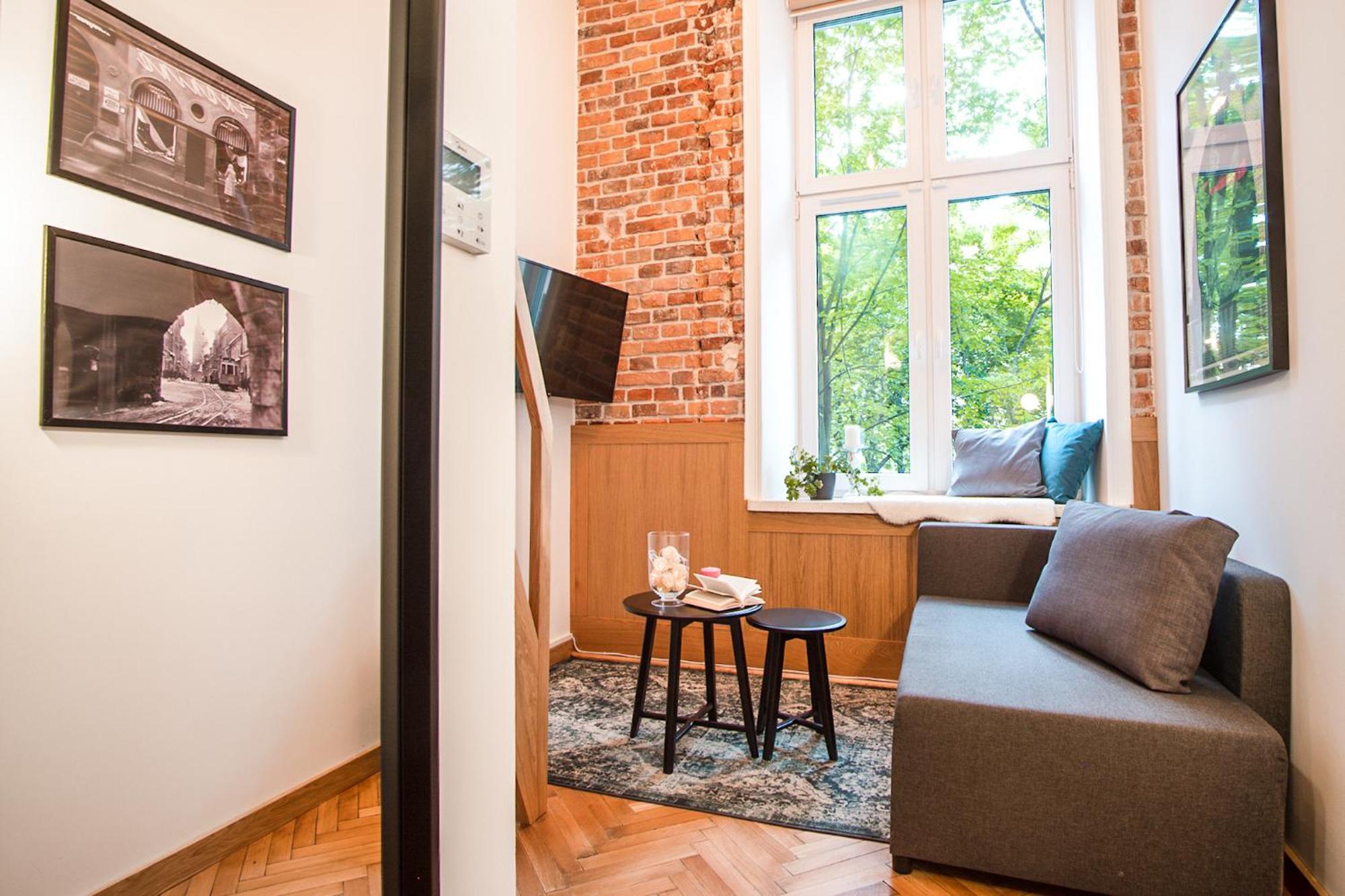 Tower Street Apartments Krakow Oda fotoğraf
